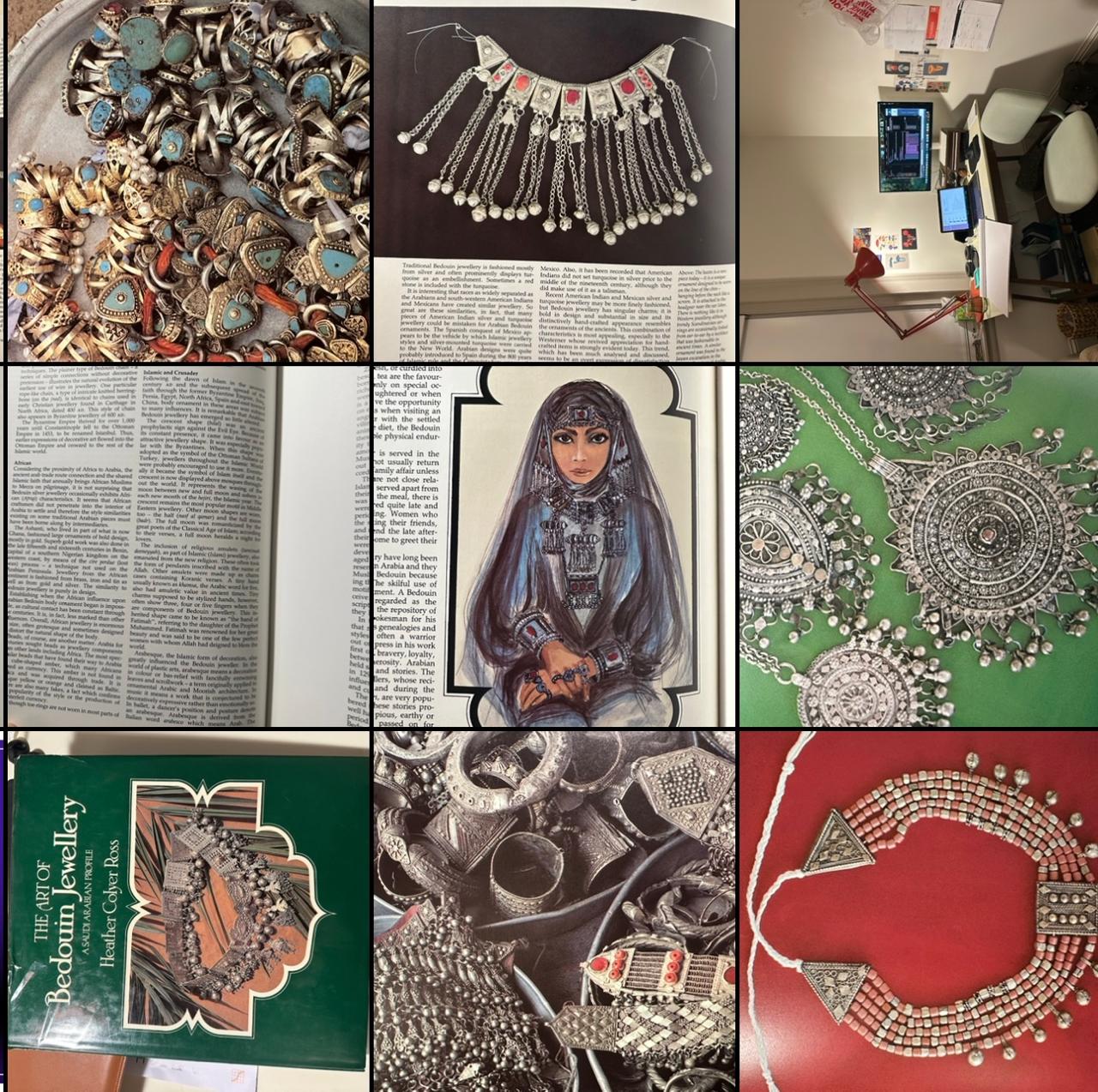 Bedouin jewellery inspiration 1